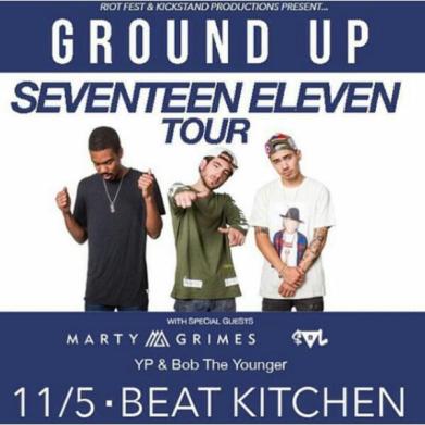 ground up seventeen eleven tour 2015 chicago